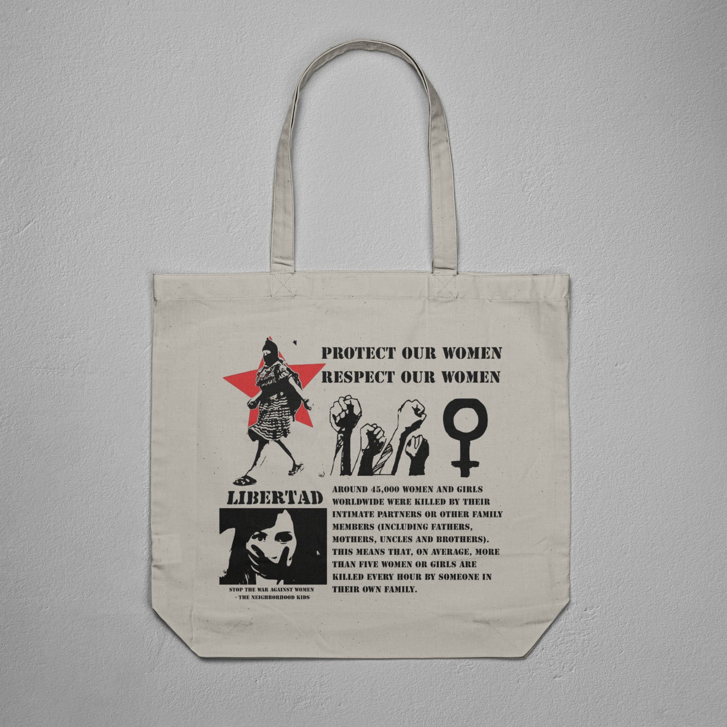Protect The Women Tote Bag