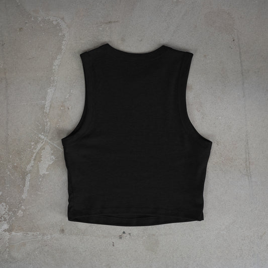 EZLN 1994 Black Crop Top T-Shirt