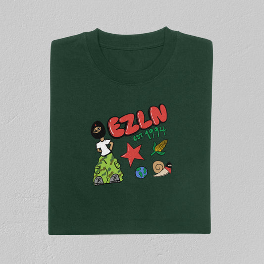 EZLN 1994 Forest Green T-Shirt