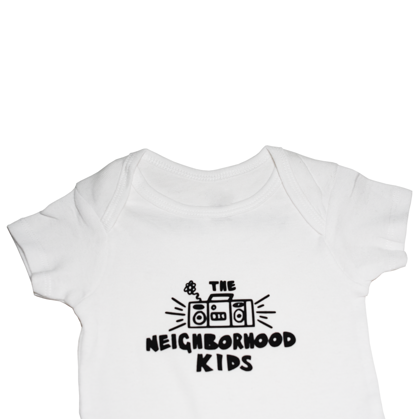 Baby Short Sleeve TNK Boombox Onesie (Shipping Delay: On Tour)