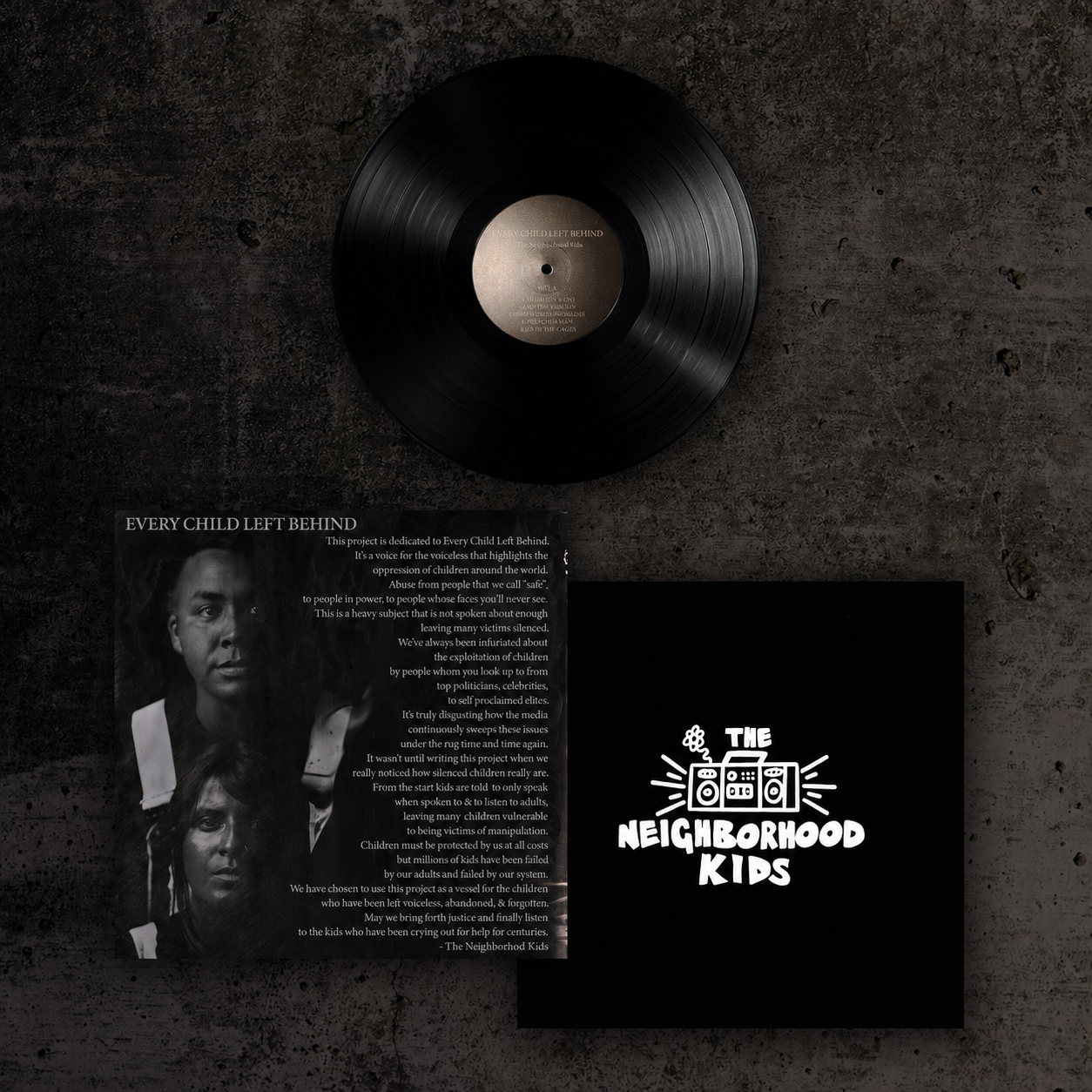 "EVERY CHILD LEFT BEHIND" Vinyl Record