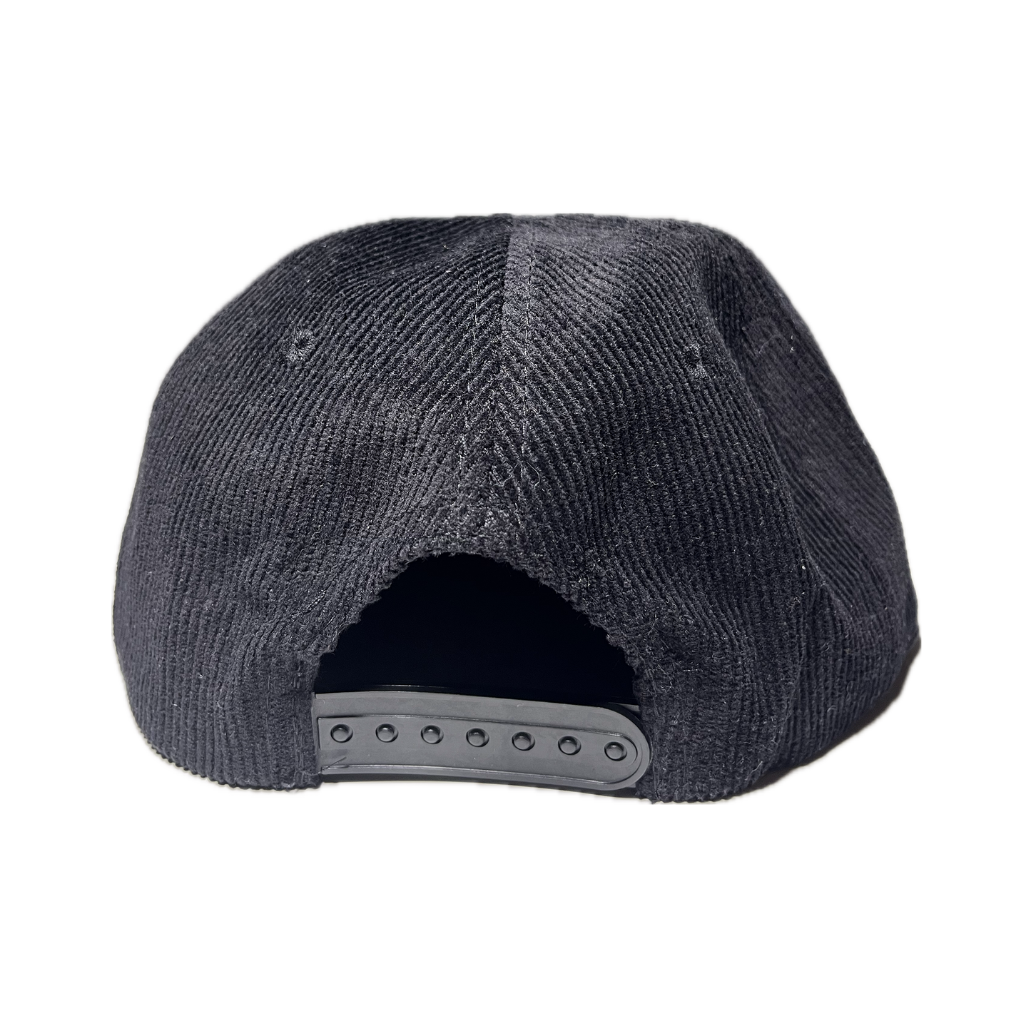 TNK Black Corduroy 5 Panel Hat