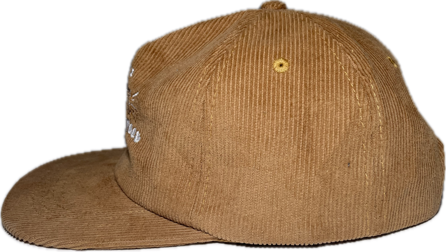 TNK Khaki Corduroy 5 Panel Hat