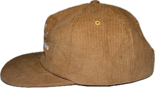 TNK Khaki Corduroy 5 Panel Hat (Shipping Delay: On Tour)