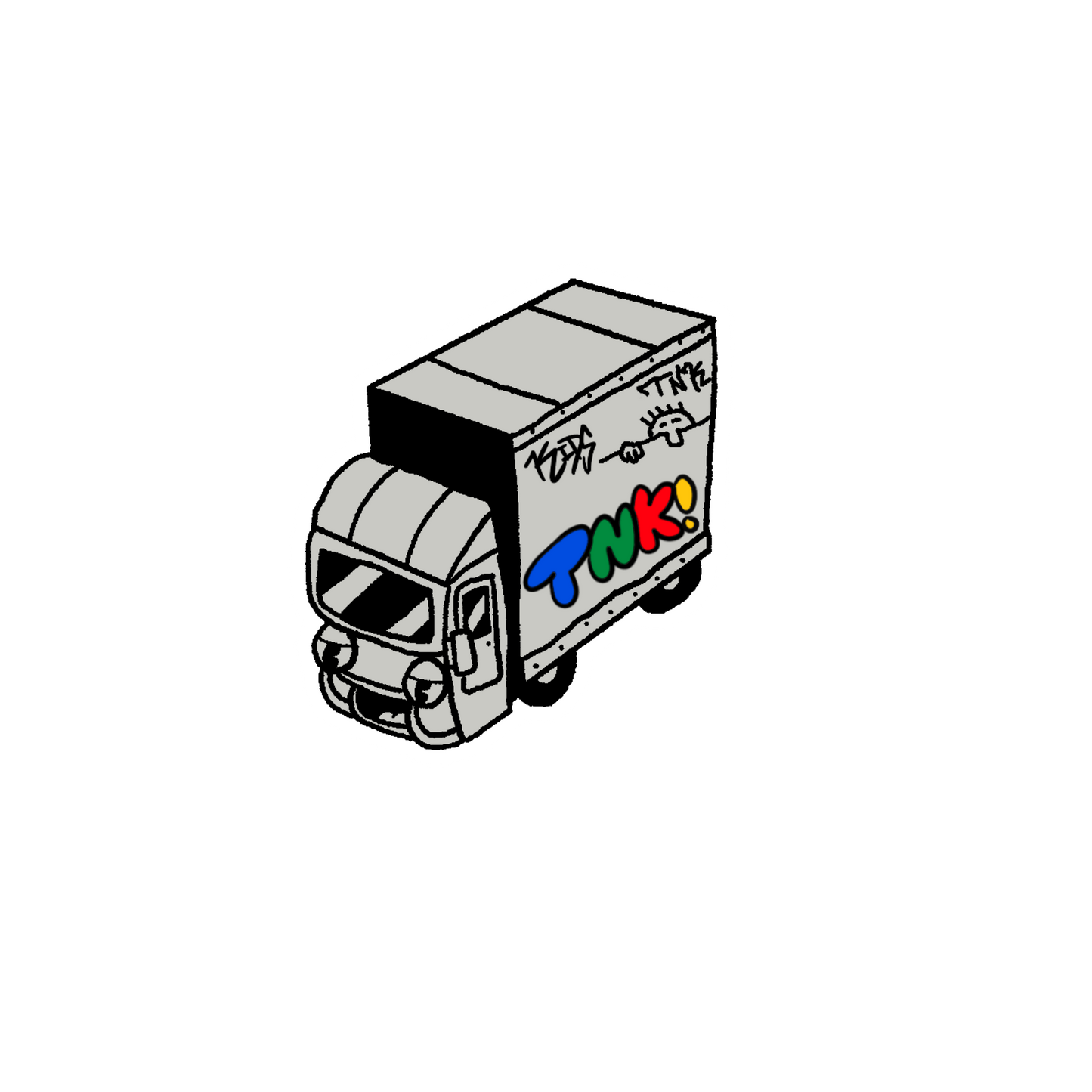 (ON TOUR ORDERS DELAYED UNTIL 6/22) The Neighborhood Kids Sticker Slaps