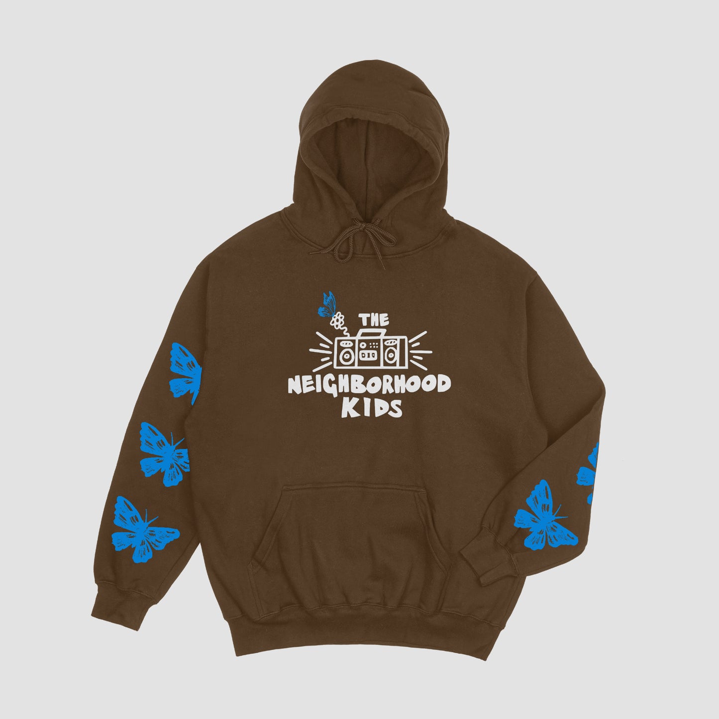 (ON TOUR ORDERS DELAYED UNTIL 6/22) TNK BLUE BUTTERFLY HOODIE (Limited Edition)