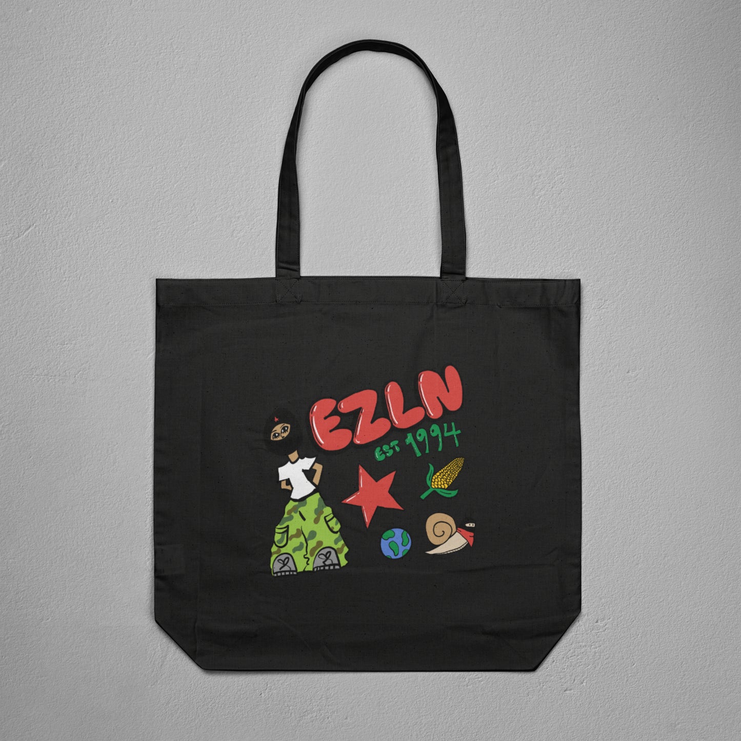 (ON TOUR ORDERS DELAYED UNTIL 6/22) EZLN 1994 Zapatista Tote Bag