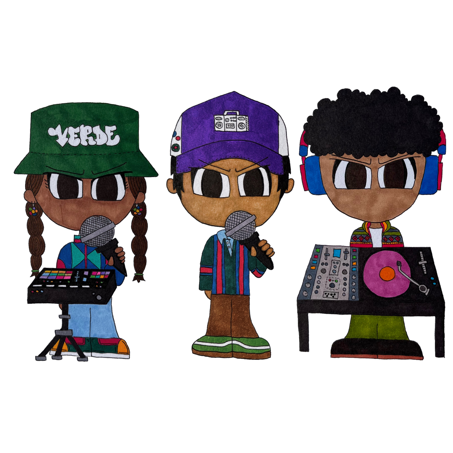 (ON TOUR ORDERS DELAYED UNTIL 6/22) The Neighborhood Kids Sticker Slaps