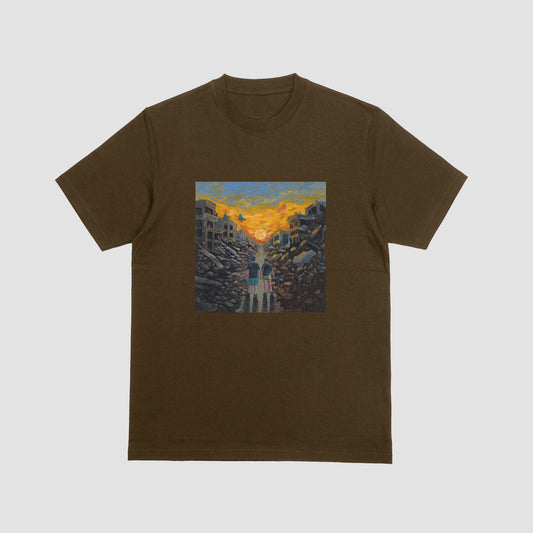 VOICE OF THE REVOLUTION COVER OVERSIZED TEE