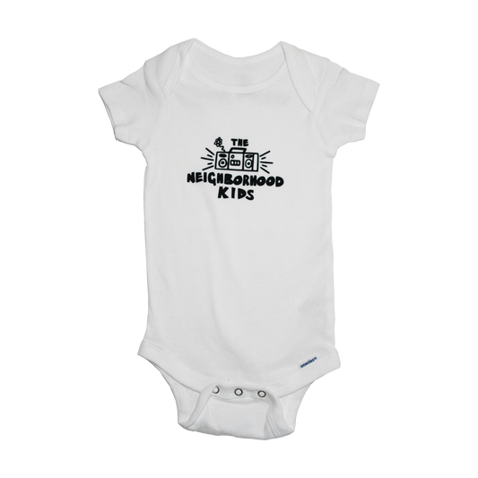 Baby Short Sleeve TNK Boombox Onesie (Shipping Delay: On Tour)