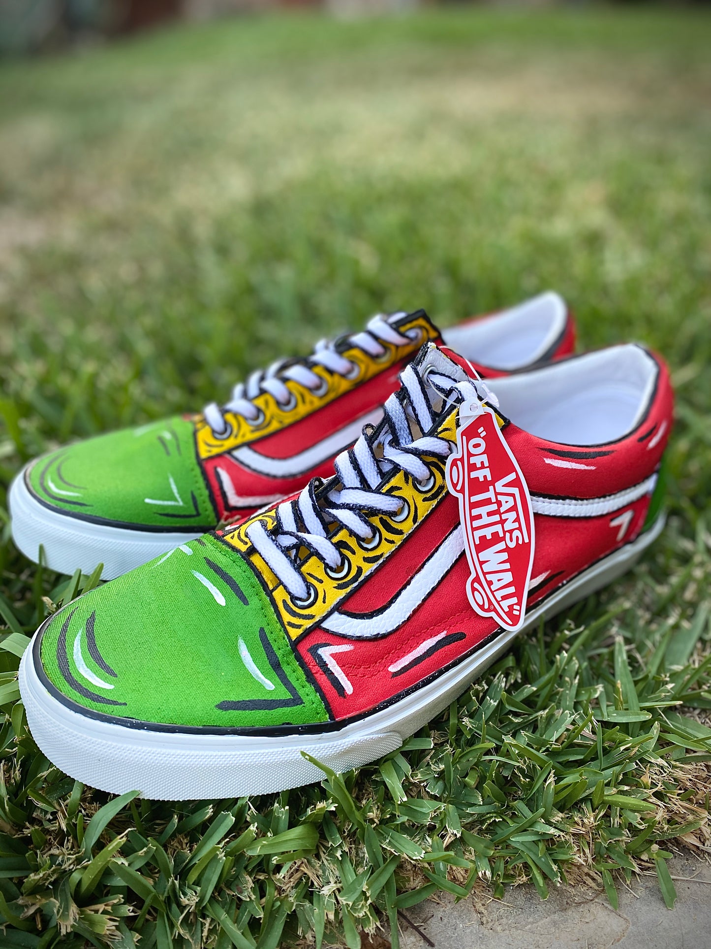 TNK Classic Custom Cartoon Painted Shoes