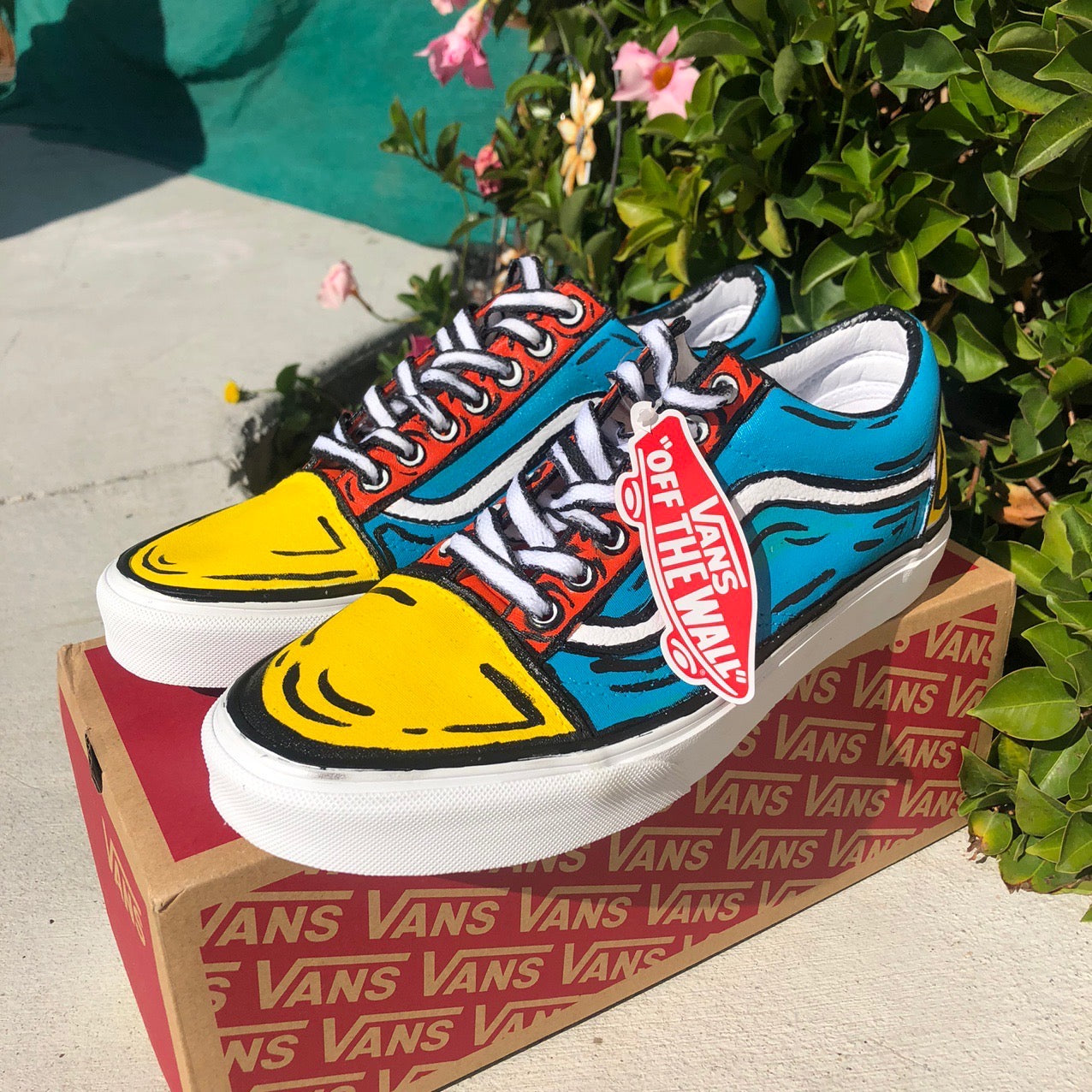 TNK Classic Custom Cartoon Painted Shoes