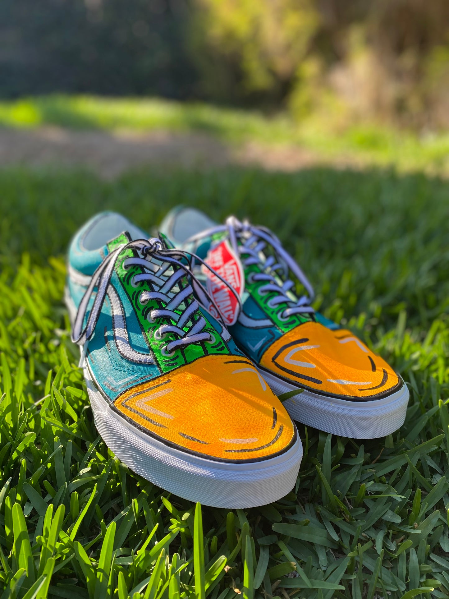 TNK Classic Custom Cartoon Painted Shoes