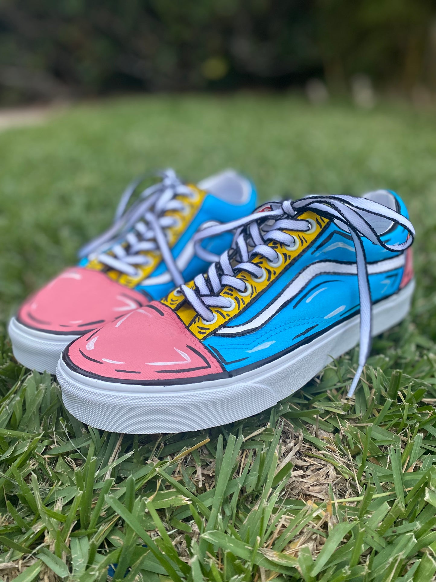 TNK Classic Custom Cartoon Painted Shoes