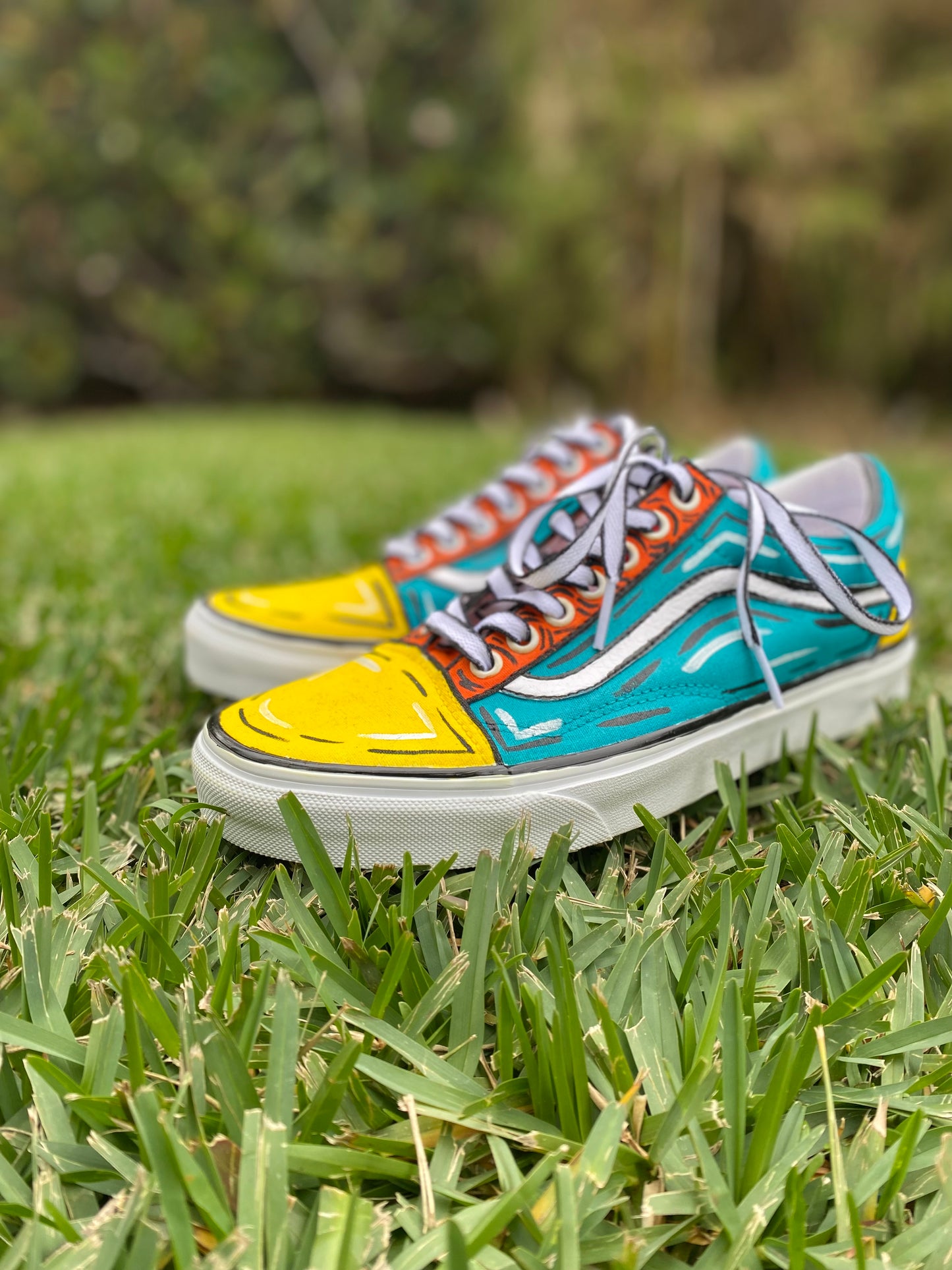 TNK Classic Custom Cartoon Painted Shoes