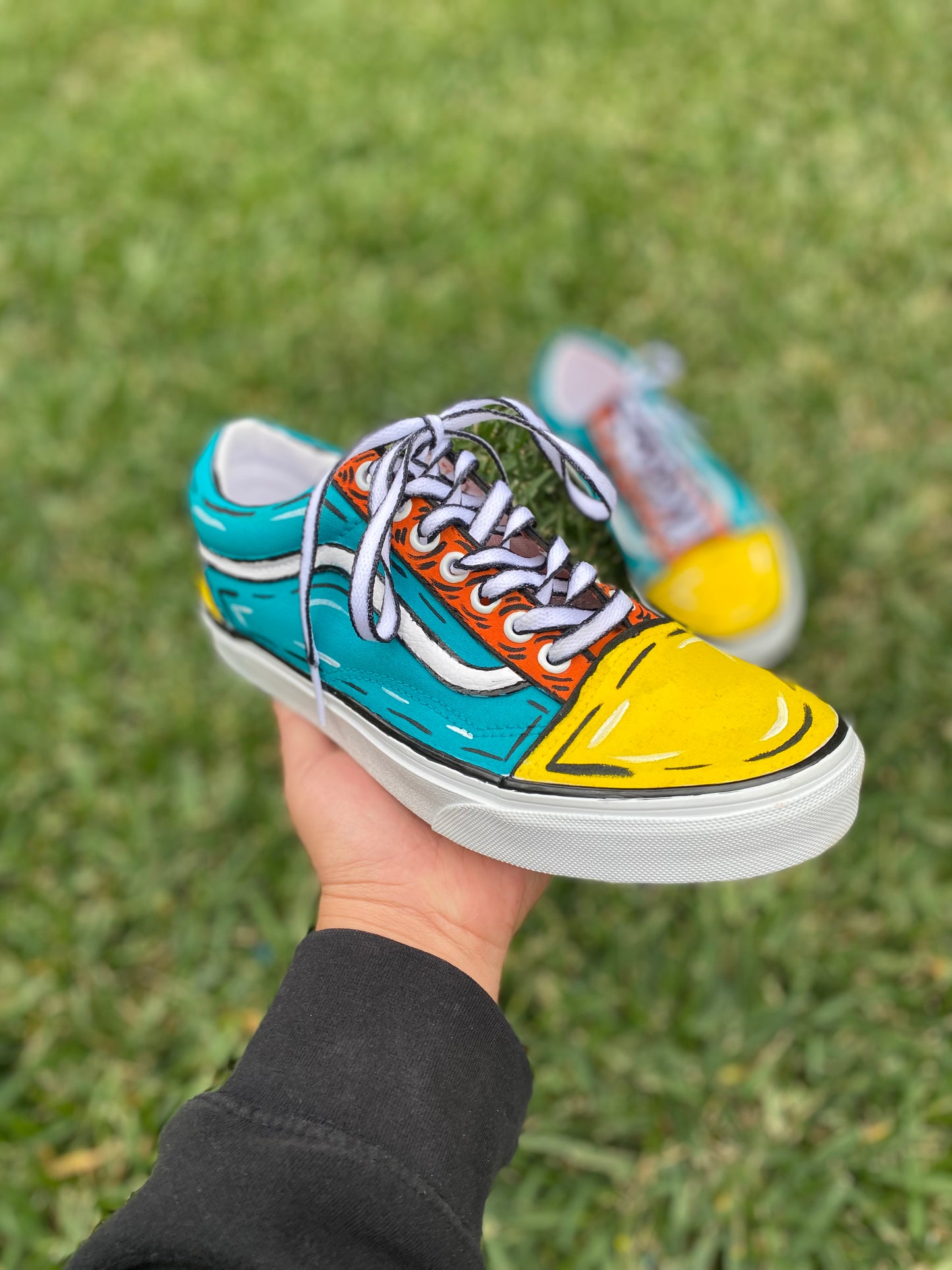 TNK Classic Custom Cartoon Painted Shoes